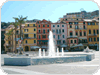 La fontana in piazza Garibaldi