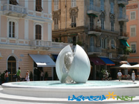 La fontana di piazza Garibaldi