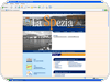 screenshot del sito comune della spezia